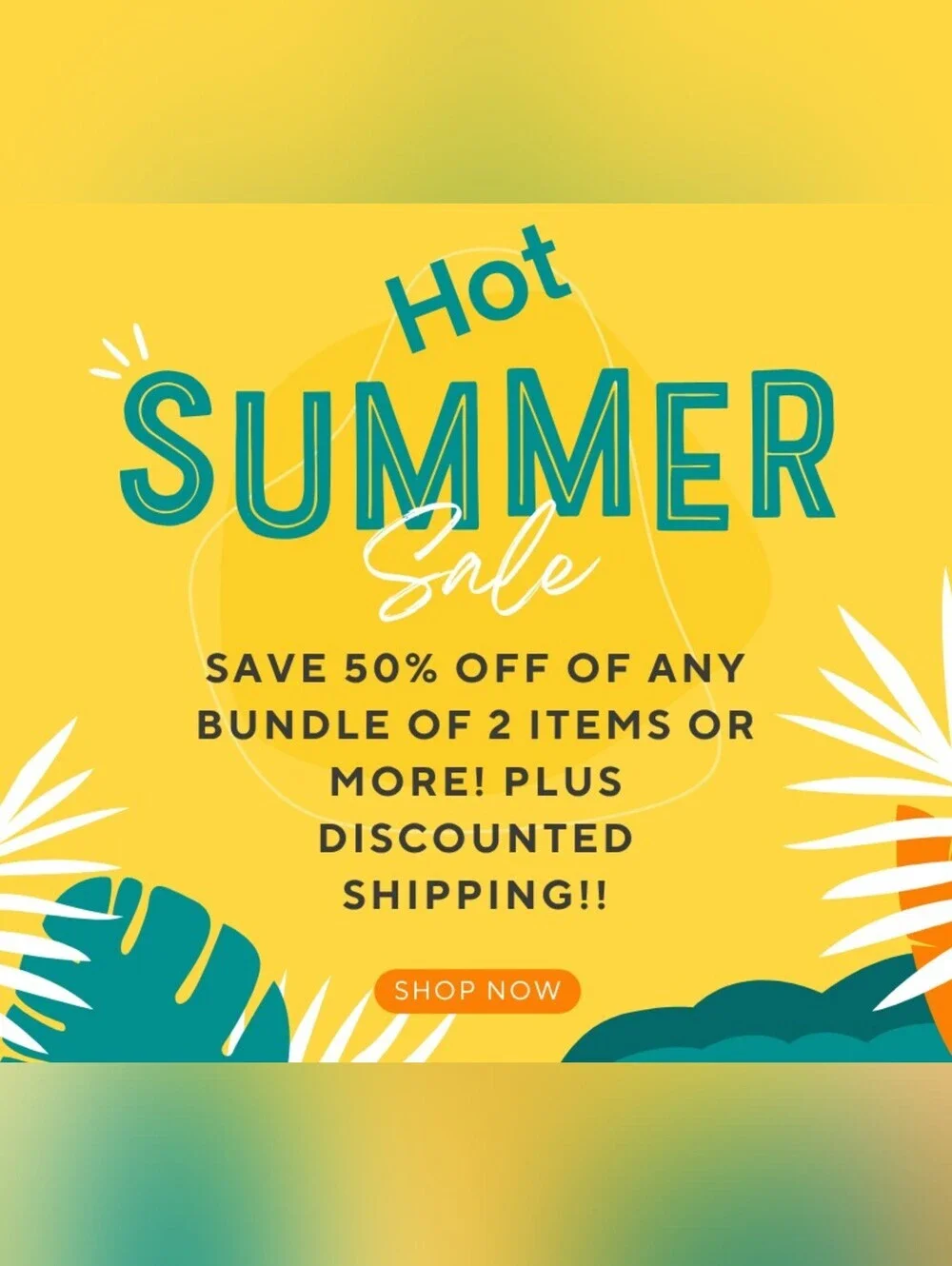 🔥🌞 Hot Summer sale🌞🔥